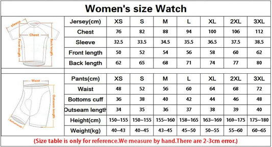 Team Summer Women Cycling Jersey Tops Racing Short Sleeve MTB Bike Jersey Shirt Quick Dry
