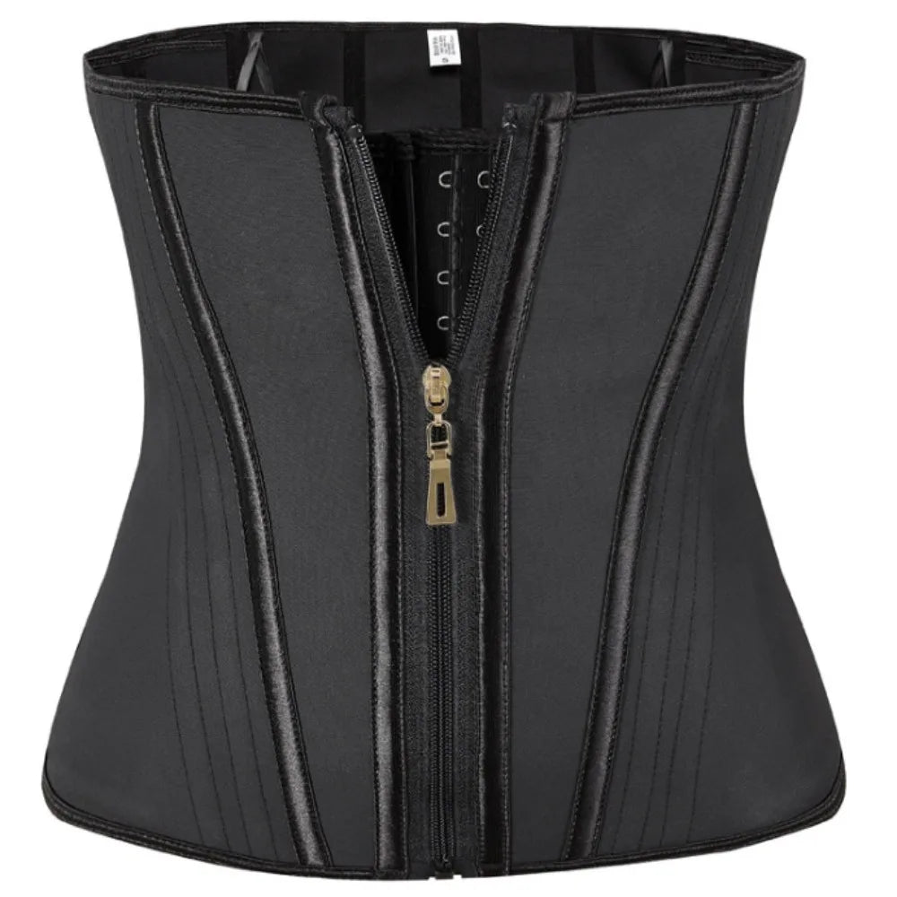 Waist Trainer Tummy Control Shapewear Tummy Control Seamless Women Fishbone Shapewear Belly Contracting Zipper Buckle