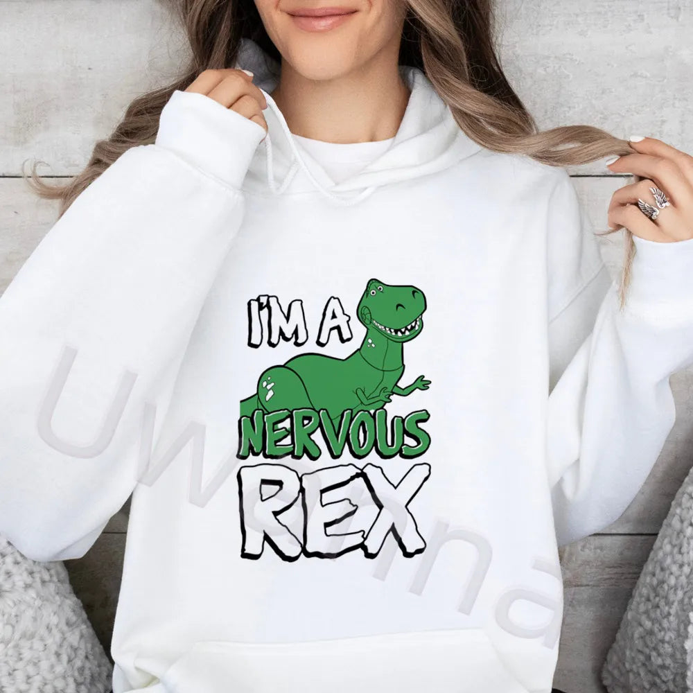 Toy Story Graphic Cute Loose Fit Sweatshirt Harajuku Female Winter Fleece Hoodies