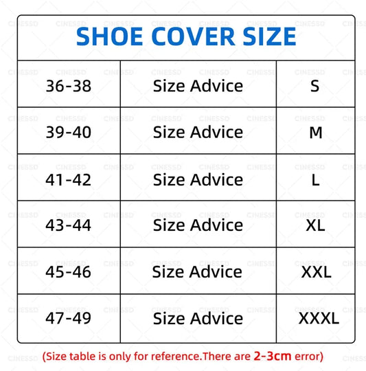 New Dustproof Cycling over Shoe Cover Sport Monochrome