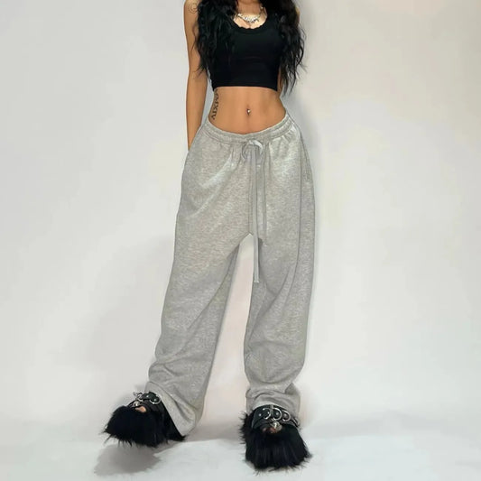 Casual Loose Straight Leg Pants Striped Street Hip-hop Harajuku Sweatpants