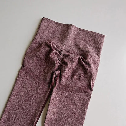 Women Seamless Yoga Pants High-Waisted Sports Push Up Leggings