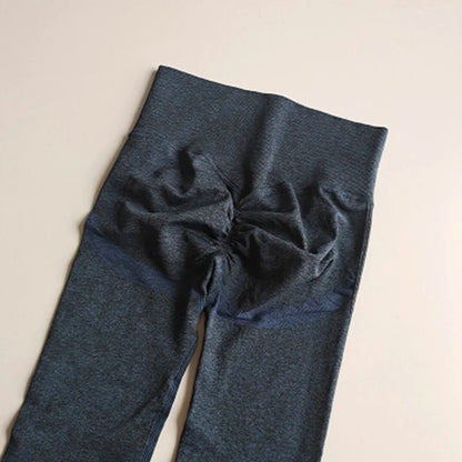 Women Seamless Yoga Pants High-Waisted Sports Push Up Leggings