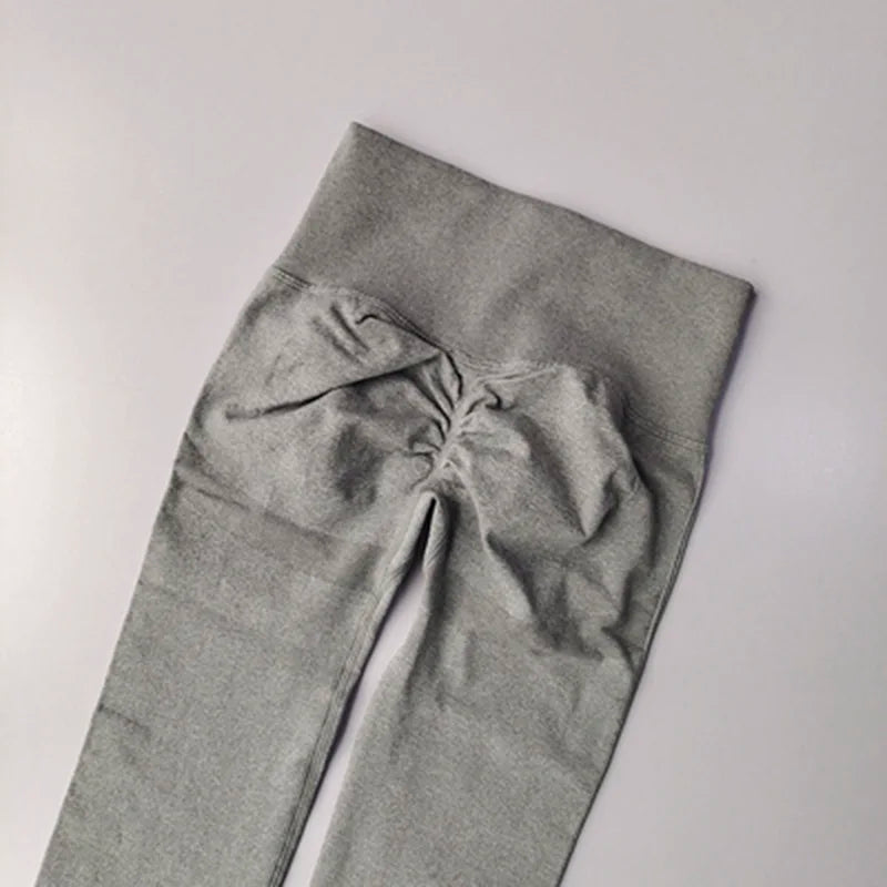 Women Seamless Yoga Pants High-Waisted Sports Push Up Leggings