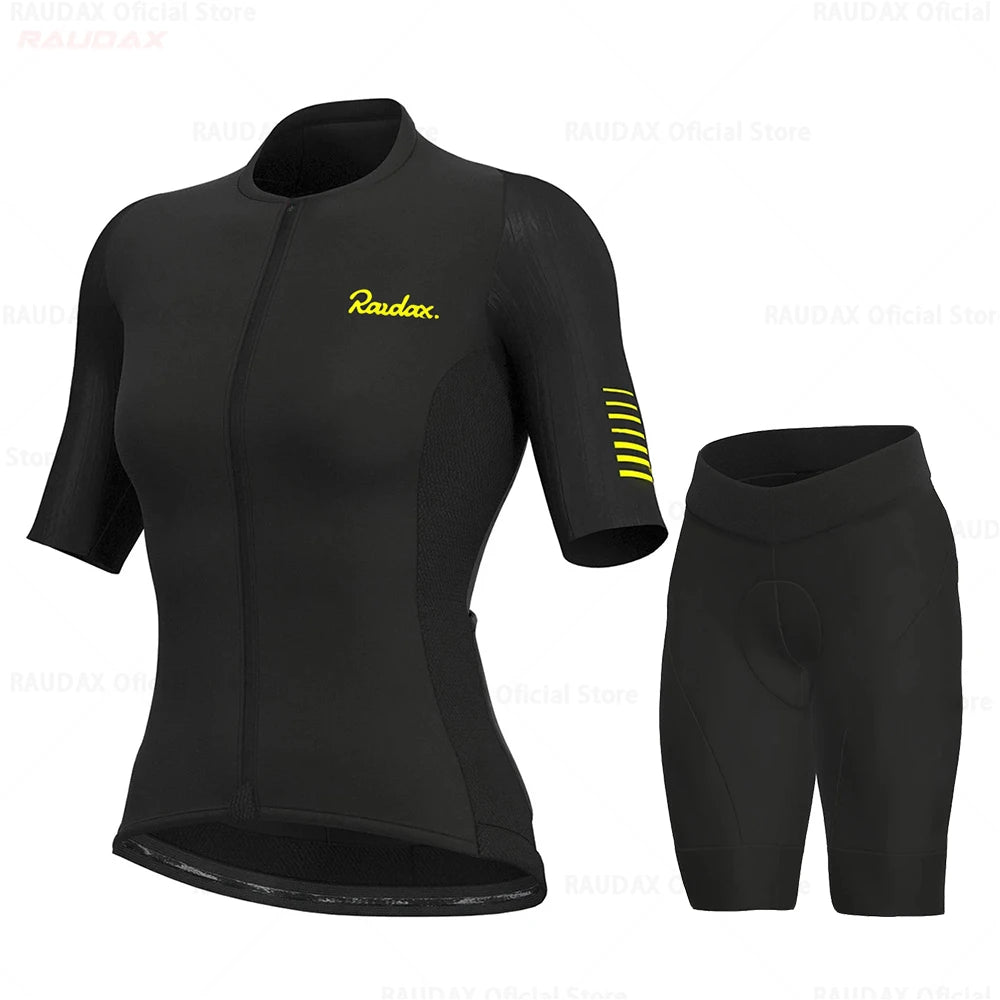 Women Cycling Clothing Short Sleeve Cycling Jersey Mtb Bike