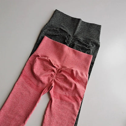 Women Seamless Yoga Pants High-Waisted Sports Push Up Leggings
