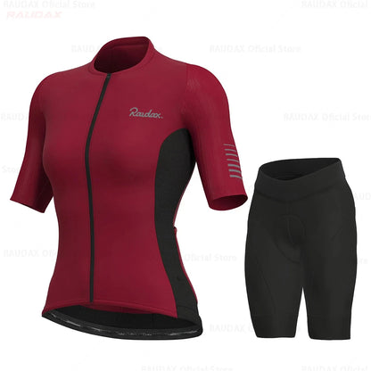 Women Cycling Clothing Short Sleeve Cycling Jersey Mtb Bike