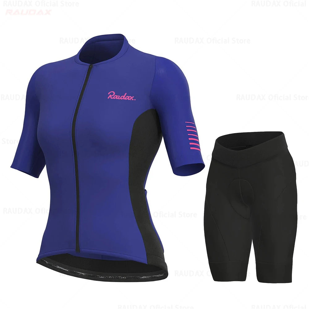 Women Cycling Clothing Short Sleeve Cycling Jersey Mtb Bike