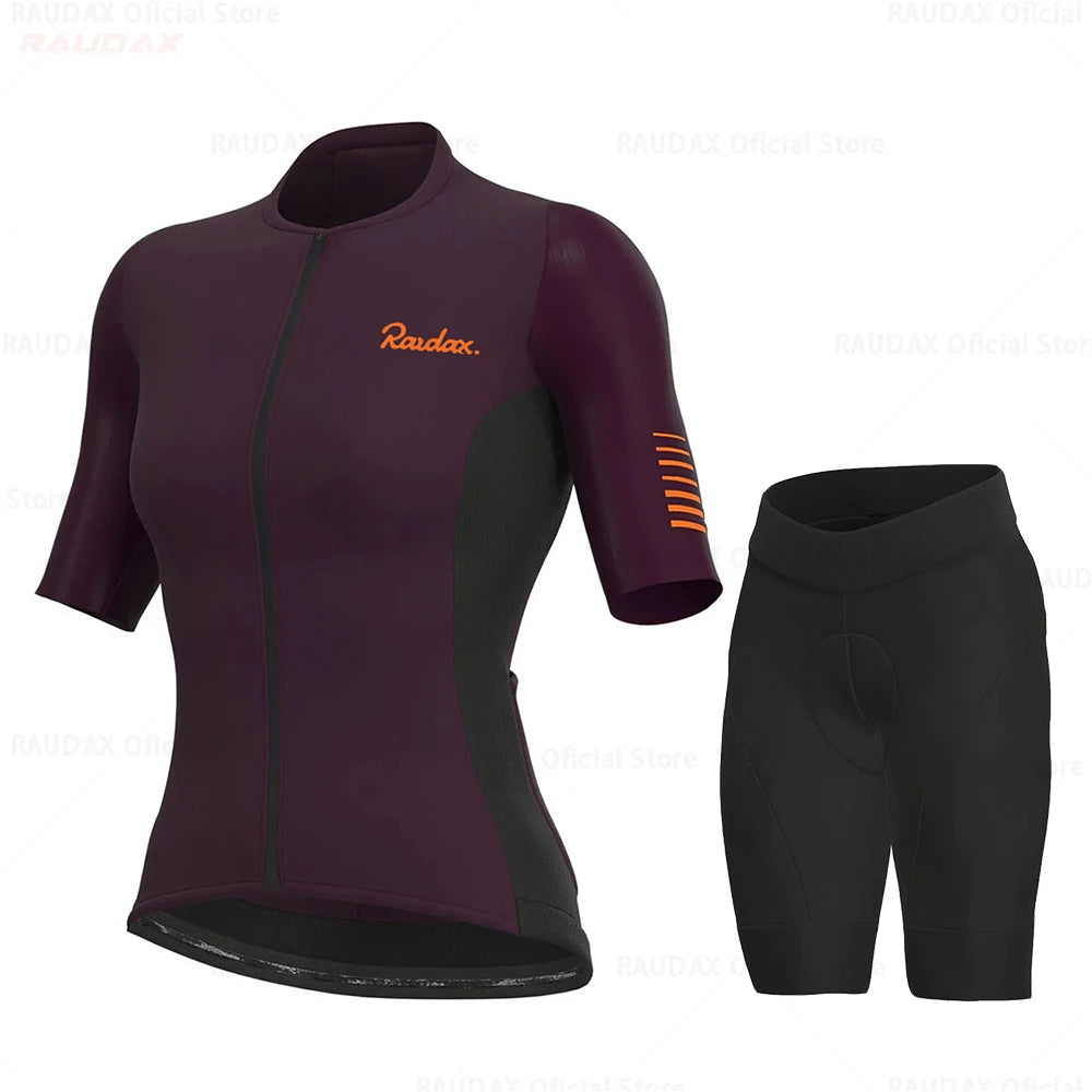 Women Cycling Clothing Short Sleeve Cycling Jersey Mtb Bike