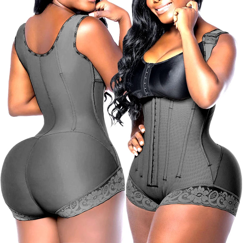 Colombian Girdle XXS Bodysuits Shapewear Slimming Tummy Control Panties High Compression Waist Trainer Body Shaper