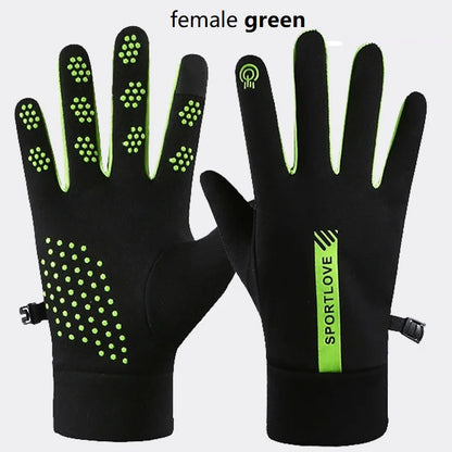 Winter Gloves Women Cycling Bike Thermal Fleece Cold Resistance Wind Waterproof