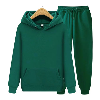 Casual Women's Sports Suit Loose and Comfortable Hoodie Two Piece Set Matching Sets