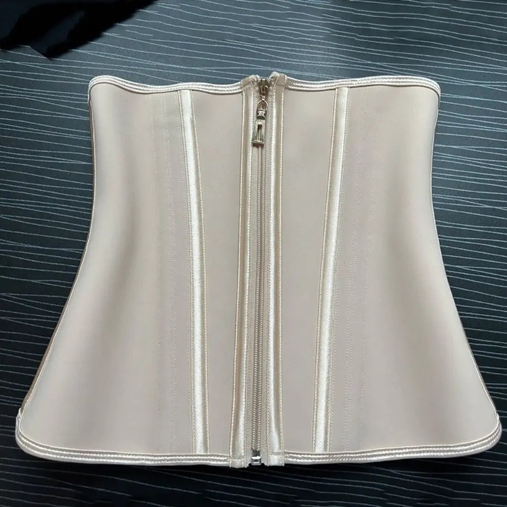 Waist Trainer Tummy Control Shapewear Tummy Control Seamless Women Fishbone Shapewear Belly Contracting Zipper Buckle