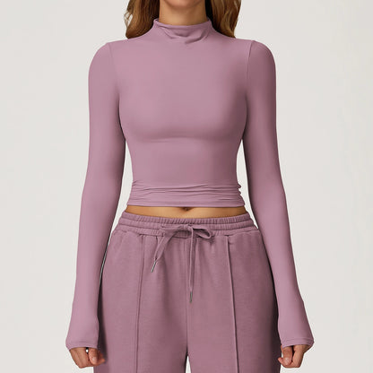 Yoga Shirts for Women 2025 Long Sleeve Quick-drying Versatile Outer Wear