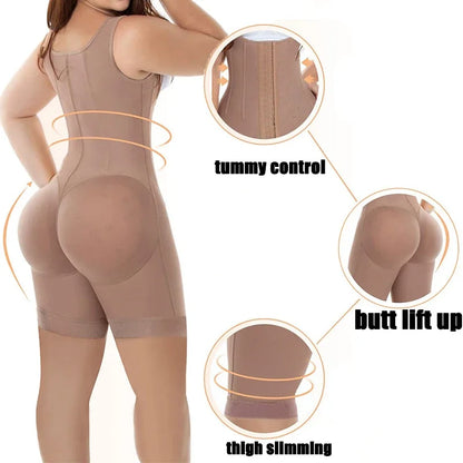 Colombian Girdle XXS Bodysuits Shapewear Slimming Tummy Control Panties High Compression Waist Trainer Body Shaper