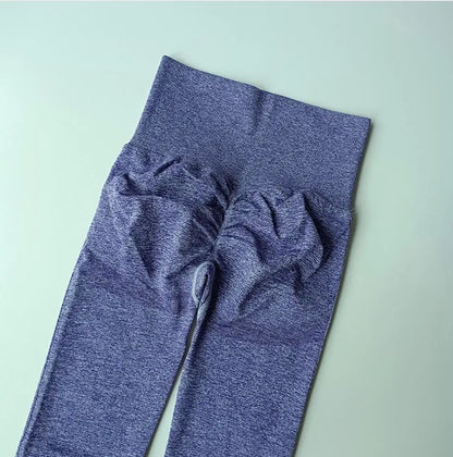 Women Seamless Yoga Pants High-Waisted Sports Push Up Leggings