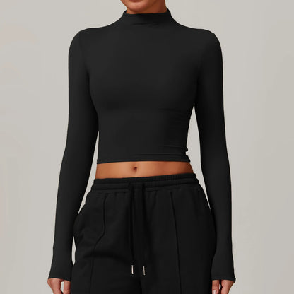 Yoga Shirts for Women 2025 Long Sleeve Quick-drying Versatile Outer Wear