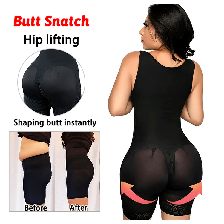 Body Shaper Slimming Sheath Flat Belly Shapewear Tummy Control Bodysuit Bodices Girdles Woman Corset