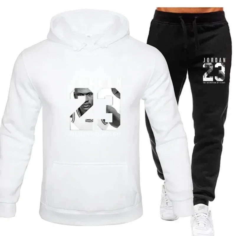 Spring 2025 women's set for women's sportswear featuring a hoodie and sweatpants