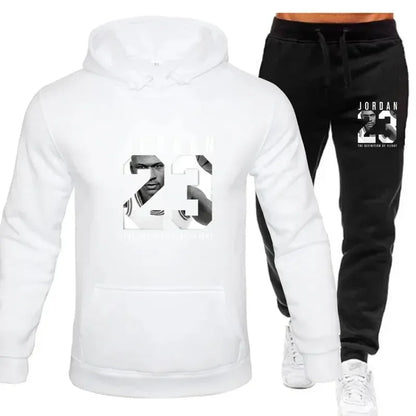 Spring 2025 women's set for women's sportswear featuring a hoodie and sweatpants