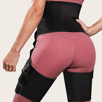 Waist Trainer  Waist And Thigh Trimming And Weight Loss Training Hip Lifting Trimming Belt