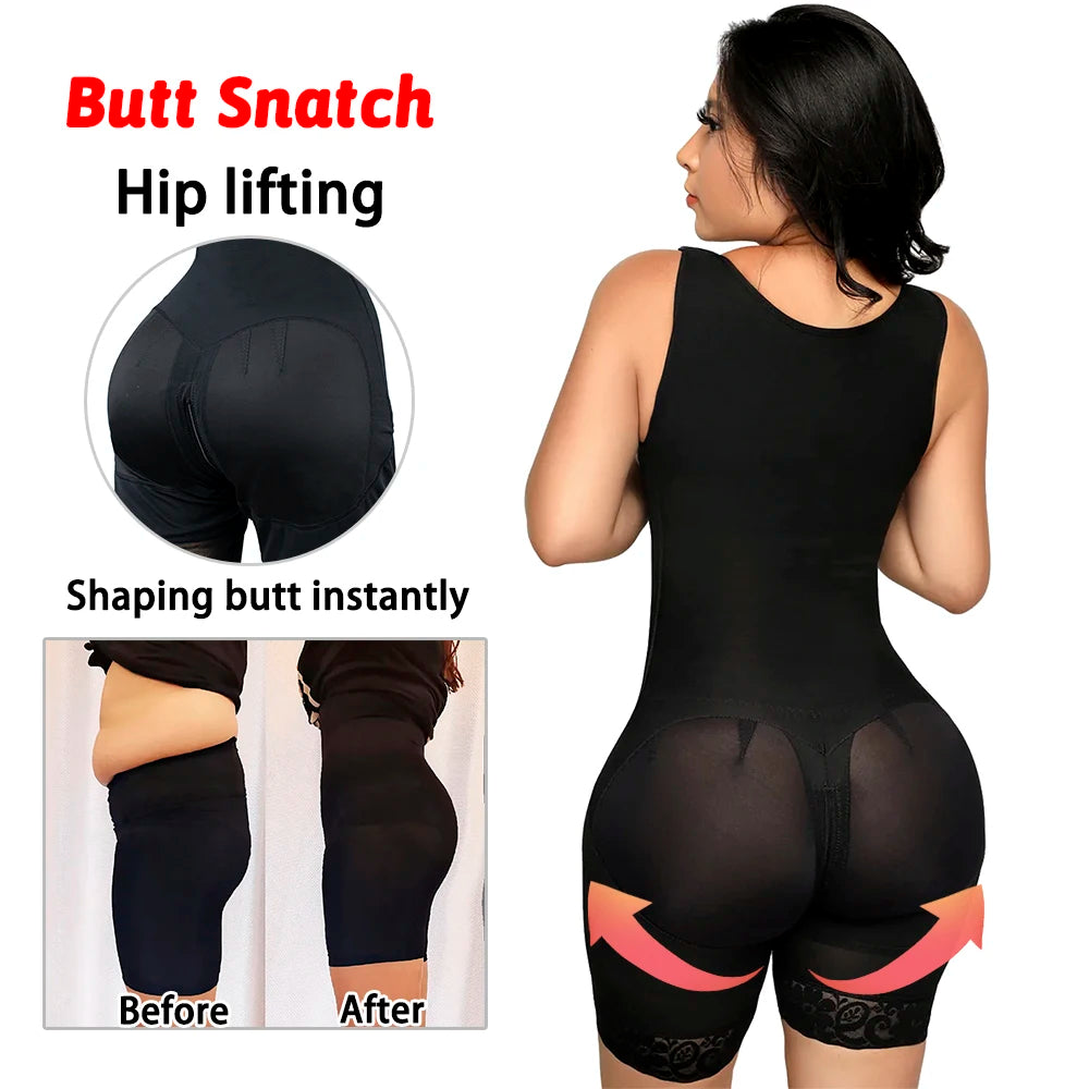 Body Shaper Slimming Sheath Flat Belly Shapewear Tummy Control Bodysuit Bodices Girdles Woman Corset