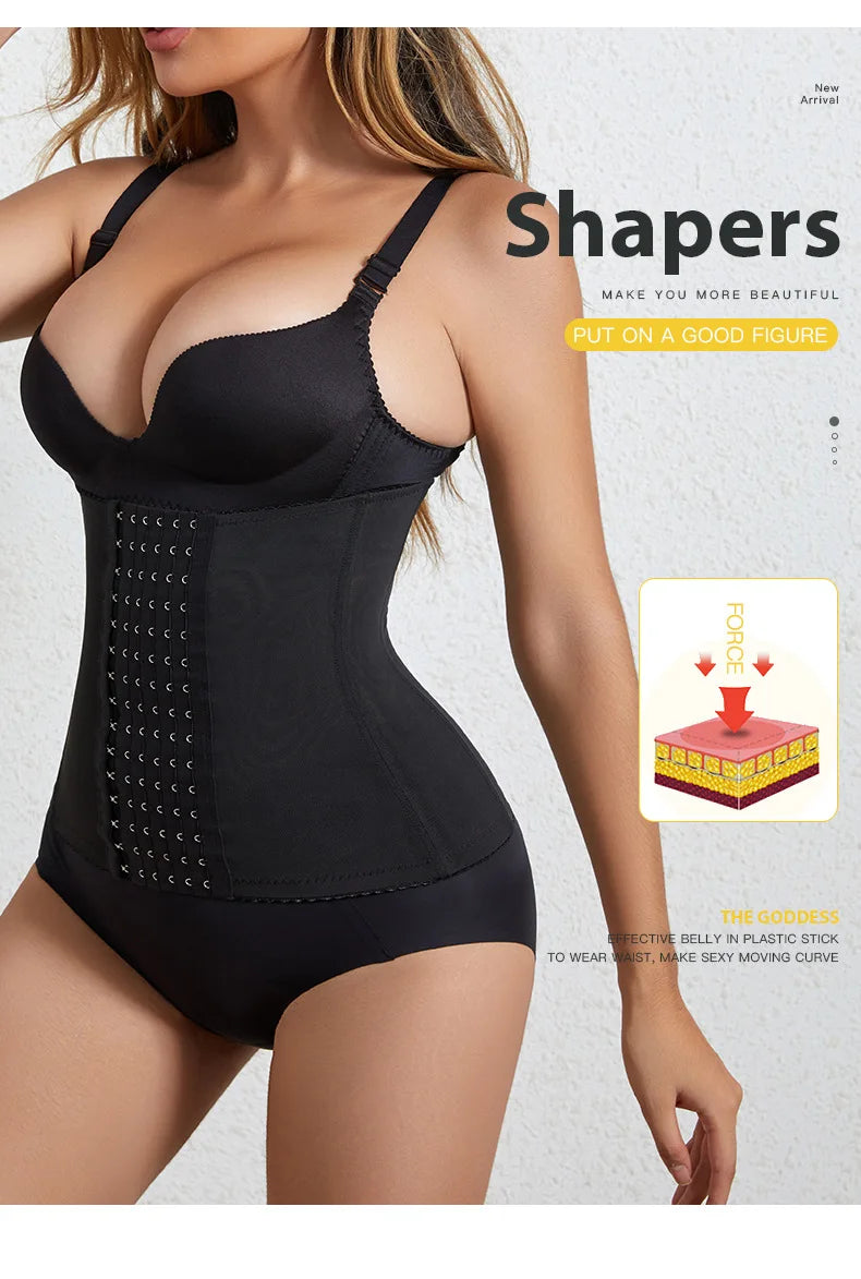 Waist Trainer Body Shaper Tummy Shapewear Women Postpartum Bandage Slimming Corset