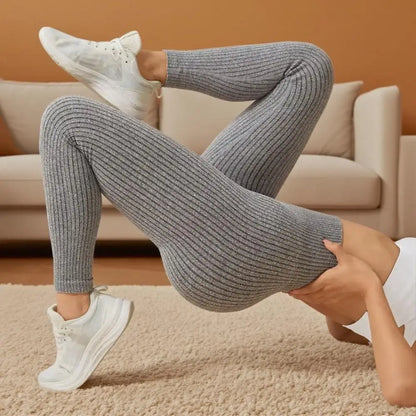 Women Sports Leggings Seamless Yoga Pants w/Tummy Control