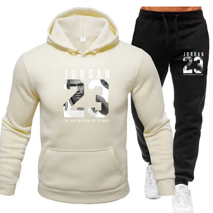 Spring 2025 women's set for women's sportswear featuring a hoodie and sweatpants