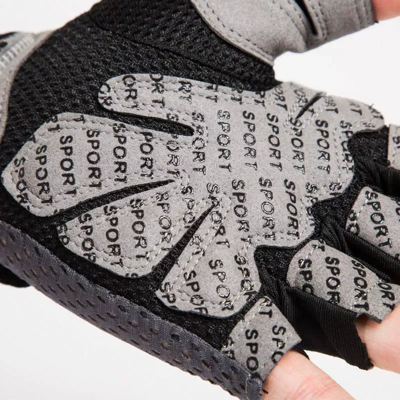 Weightlifting Gloves Fitness Gym Gloves Half Finger Breathable Non-slip Gel Pad
