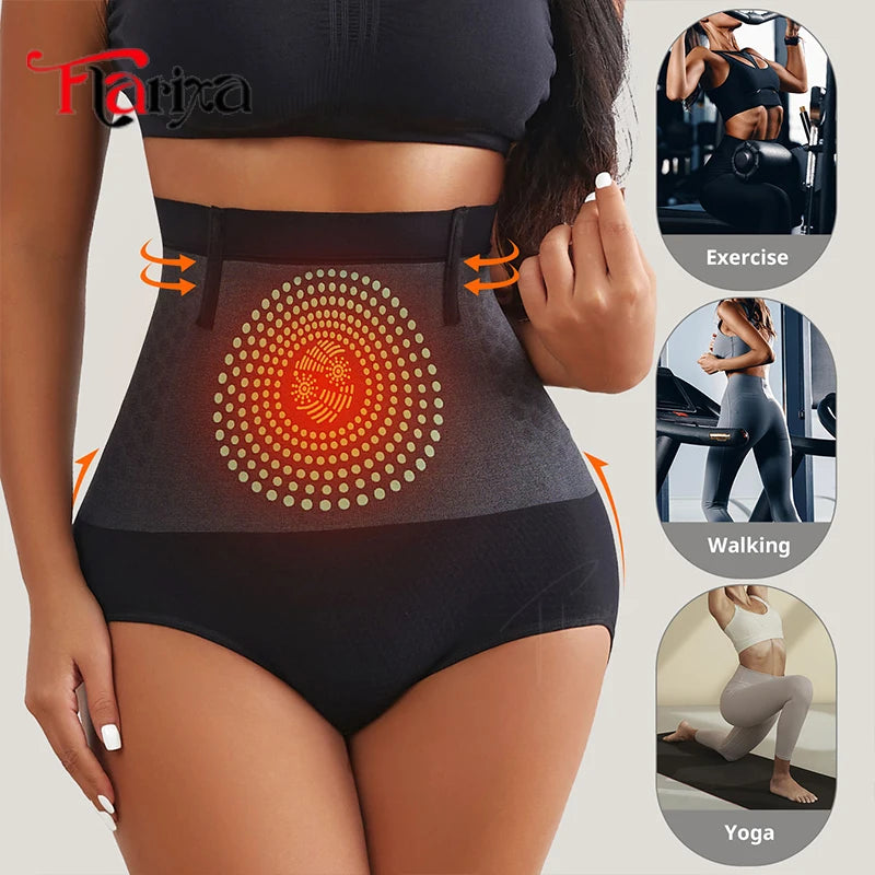 High Waist Tummy Control Body Shaper Butt Lifting Panties Seamless Shapewear