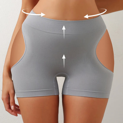 Mid Waist Butt Lifting Shorts Seamless Tummy Control Body Shaper Women Shapewear Panties Breathable Belly Slimming Pants