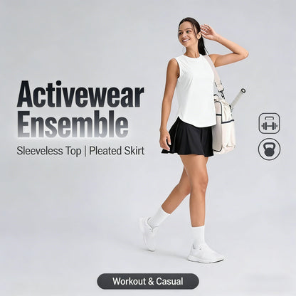 Women's sleeveless sports breathable lightweight  tennis yoga shirts