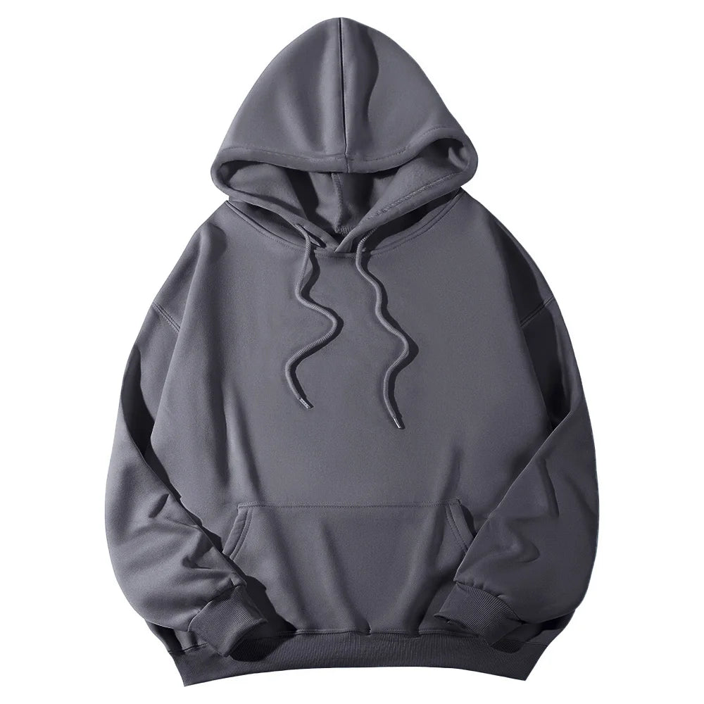 Women's Hoodies Casual Hoodie 2026 Solid Color Hoodies Oversize  Sweatshirt