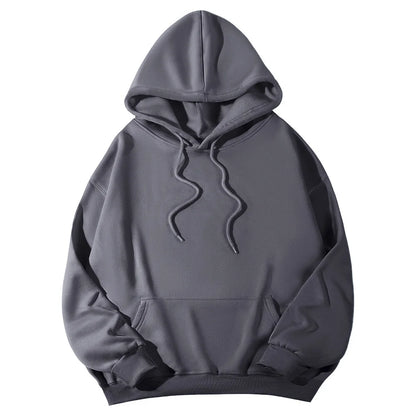 Women's Hoodies Casual Hoodie 2026 Solid Color Hoodies Oversize  Sweatshirt