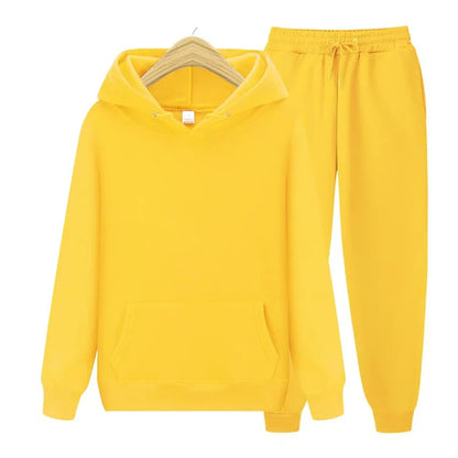 Casual Women's Sports Suit Loose and Comfortable Hoodie Two Piece Set Matching Sets