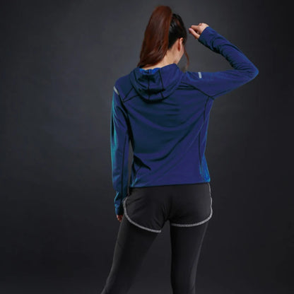 Women's Jacket Hoodies Long Sleeve T-shirts Quick Dry Breathable Sports T Shirt