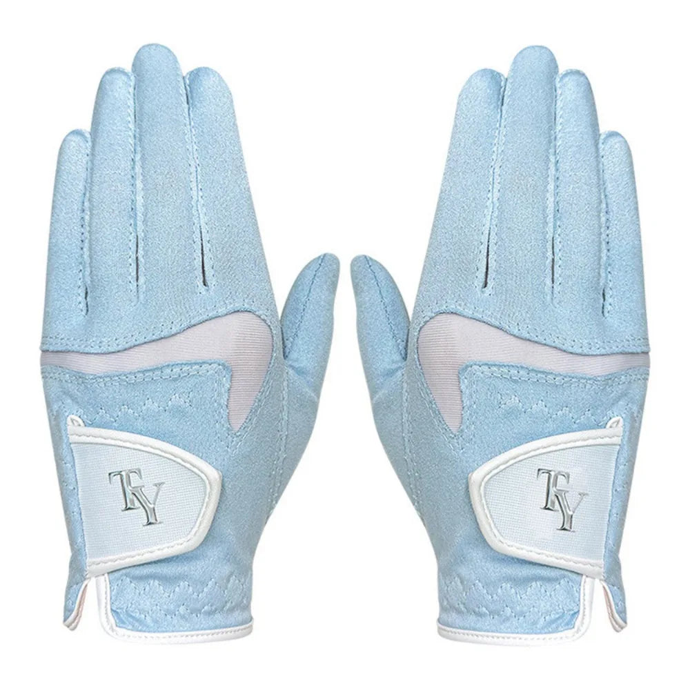 Breathable Women's Golf Gloves Wear Resistant Comfortable Non-slip Durable Full Finger