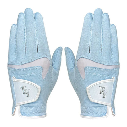 Breathable Women's Golf Gloves Wear Resistant Comfortable Non-slip Durable Full Finger