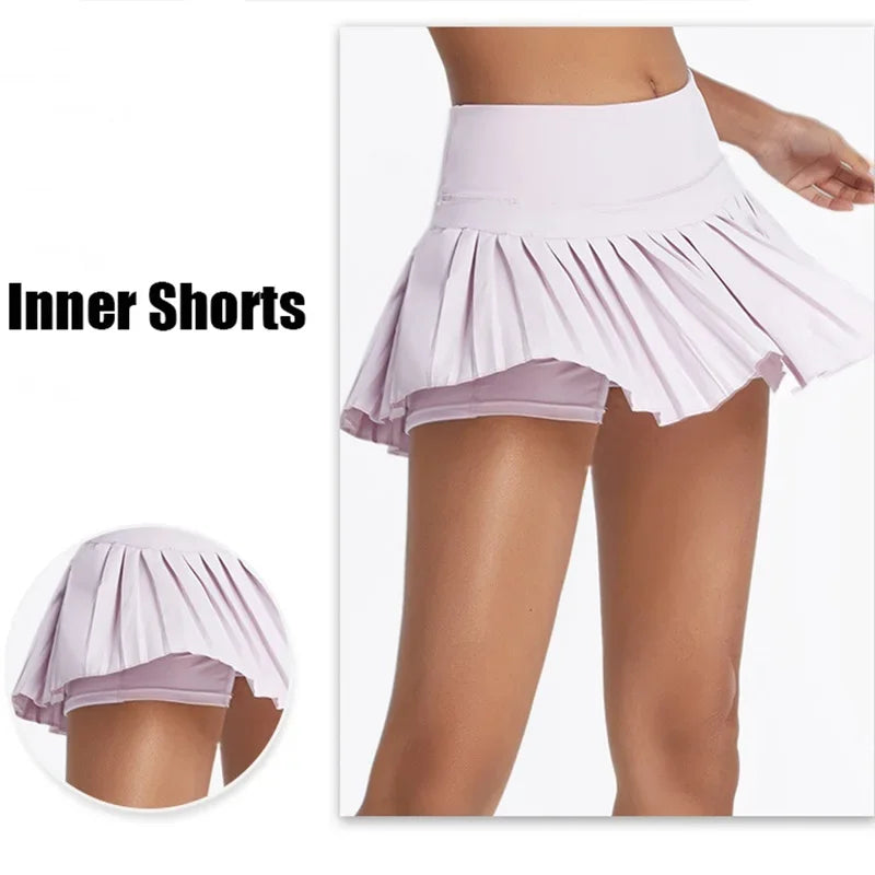 Cloud Rise Pocket Tennis Pleated Pantskirt