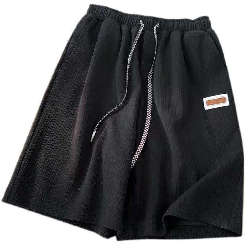 silk Shorts Breathable comfortable Quick drrying Knee length Loose casual Pants