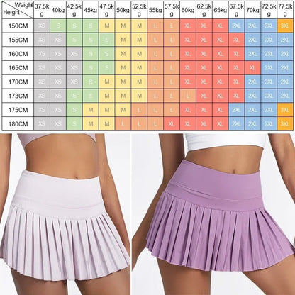 Cloud Rise Pocket Tennis Pleated Pantskirt