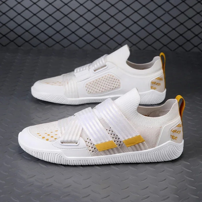 Training Lightweight Sneakers Unisex Weightlifting Hook and Loop Squat Shoes