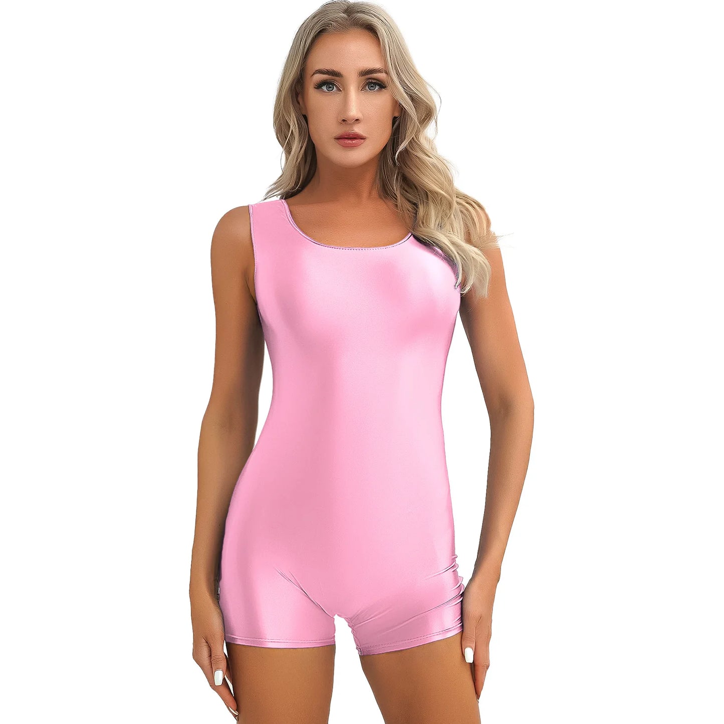 Yoga Sport Boyleg Bodysuit Pilates Aerobics Dance Leotard Gym Bodybuilding Workout Playwear
