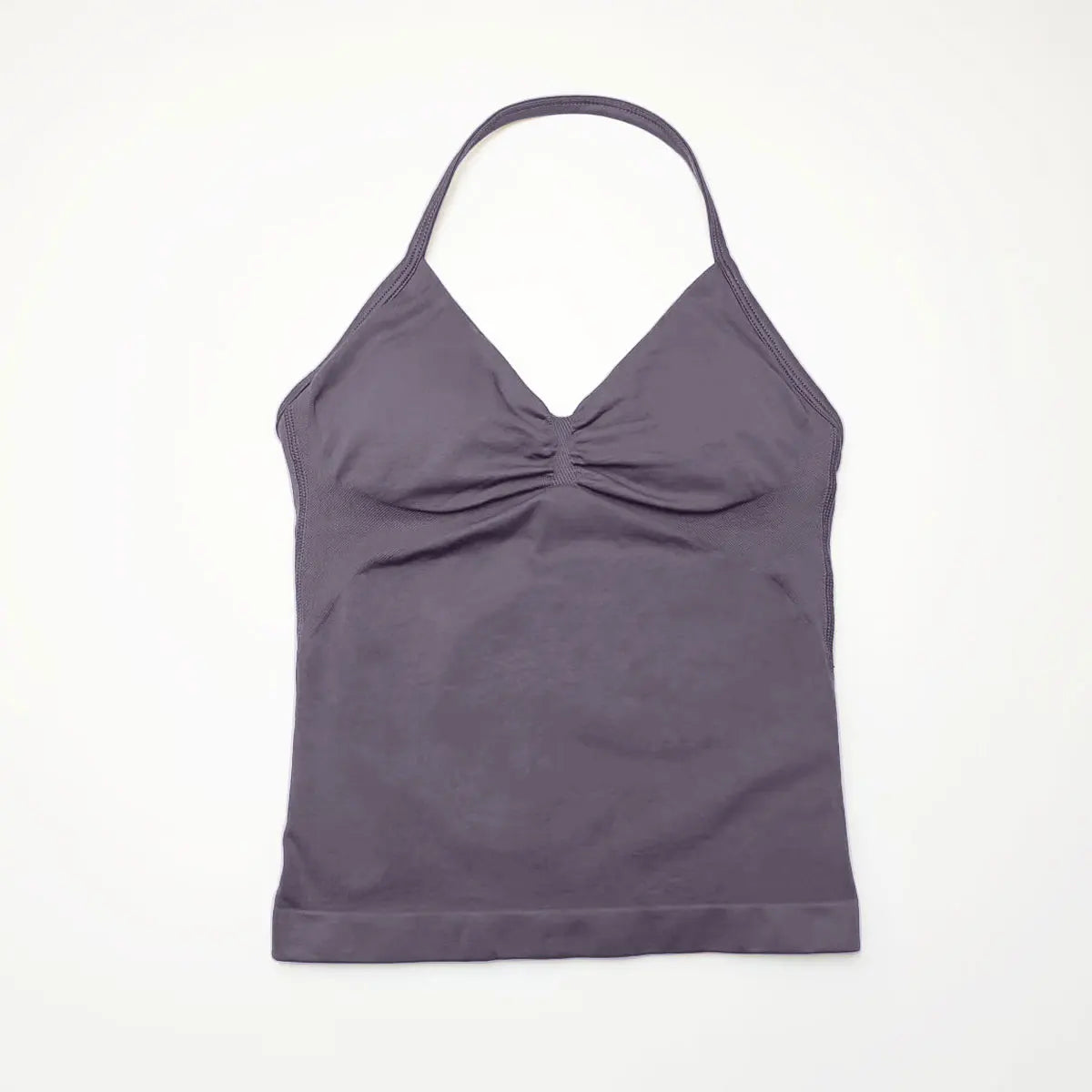 Longline Strappy Top Sports Fitness Tank Top Gym Beautiful Open Back Bra Halter