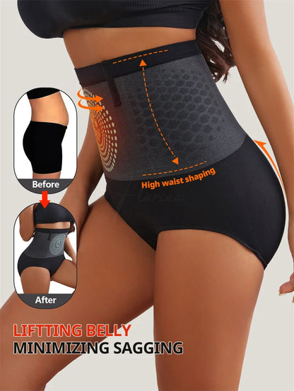 High Waist Tummy Control Body Shaper Butt Lifting Panties Seamless Shapewear