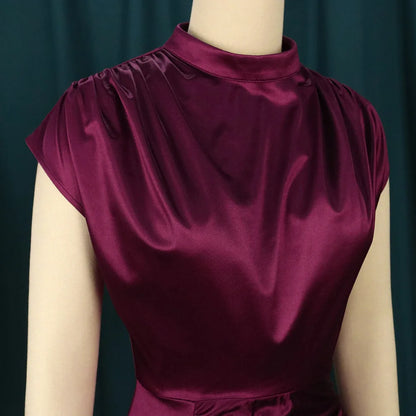 women's casual dresses draped fashion Woman clothes long prom female evening dresses elegant party dresses