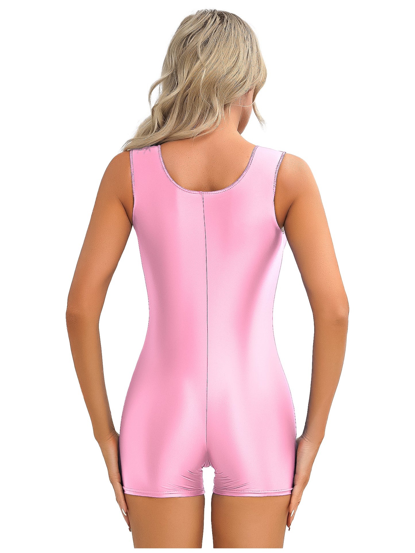 Yoga Sport Boyleg Bodysuit Pilates Aerobics Dance Leotard Gym Bodybuilding Workout Playwear
