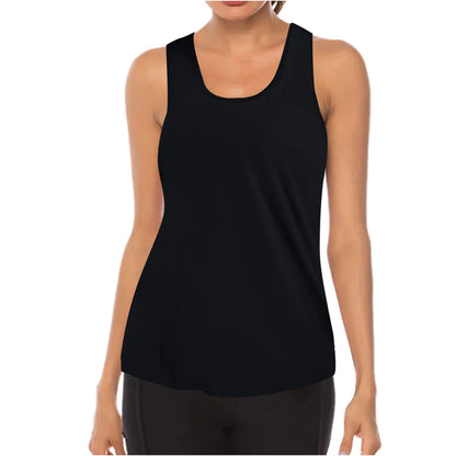 Yoga Sexy Tank Tops Breathable Sleeveless T-shirt Gym Fitness