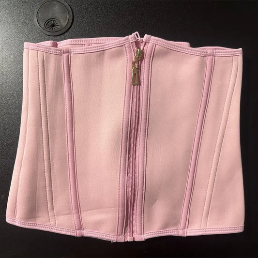 Waist Trainer Tummy Control Shapewear Tummy Control Seamless Women Fishbone Shapewear Belly Contracting Zipper Buckle